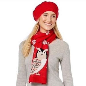 NWT Charter Club Scarf & Hat Set